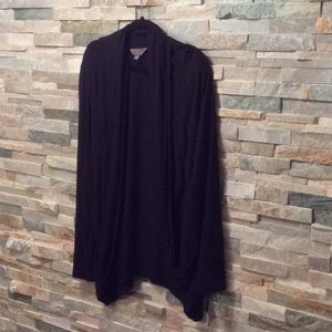Mix by 41 Hawthorn Stitch Fix Black Open Cardigan